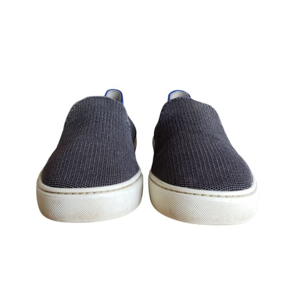 Rothys Women's Shoes Size 8.5 Flats Comfort Slip On The Sneaker Casual Gray Blue - Picture 3 of 11